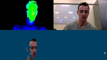 Using the kinect for facial scanning