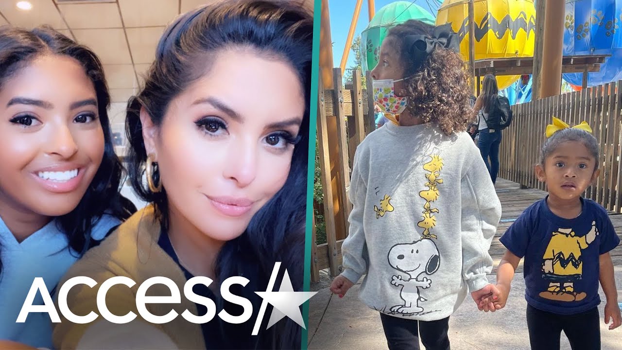 Vanessa Bryant Has A Blast w/ Daughters At Knott's Berry Farm