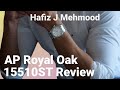 4k ap royal oak 15510st white dial handson review  wrist shots  hafiz j mehmood