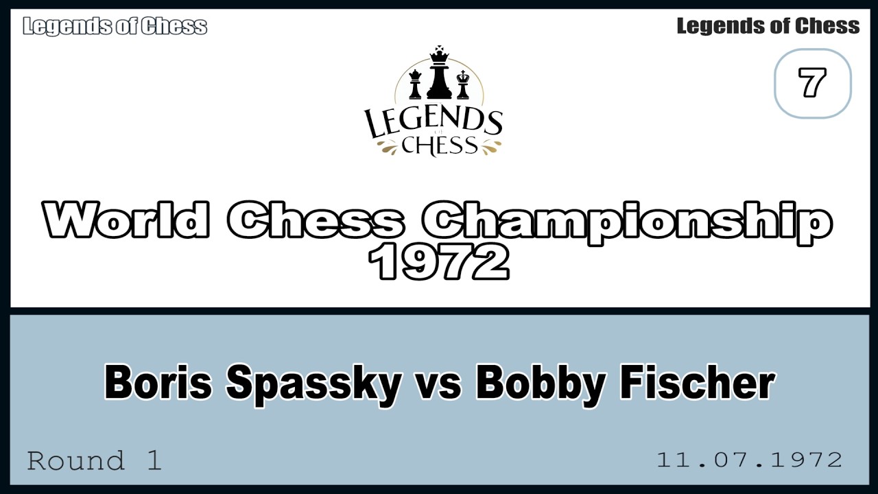 Boris Spassky vs Bobby Fischer | World Chess Championship 1972 | Round 1 | 11.07.1972