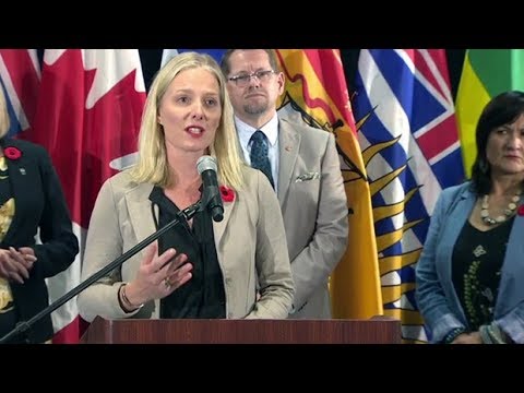 Environment minister tells Rebel Media reporter to stop calling her 'Climate Barbie'