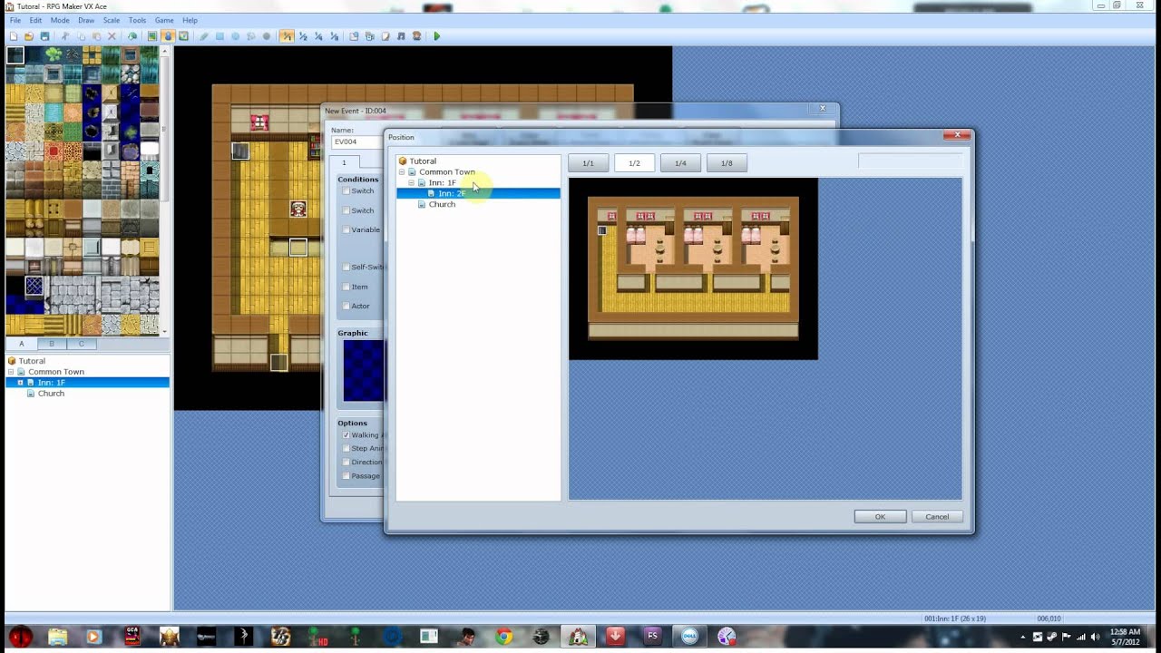 RPG Maker VX Ace - Inn Keeper Dialogue - YouTube