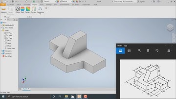 3-D Part Drawing in Inventor 2020_Exercise 2.