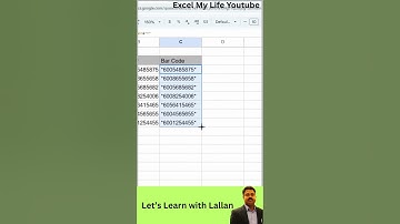 Learn how to generate barcodes directly in Google Sheets-no plugins or paid tools needed! #barcode