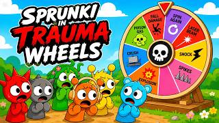 🔴 LIVE SPRUNKI BATTLE! WHO SURVIVES in AY In Ultimate Trauma Wheel! 🏆004