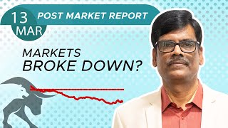 Markets BROKE DOWN? Post Market Report 13-Mar-24