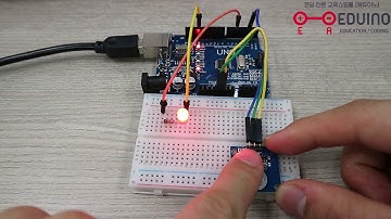 [동작영상]센서실습키트_정전식 터치센서