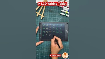 LCD Writing Tablet #forkids #writingtablet #art #shorts #alphabet #abcd #tutorial #short #drawing