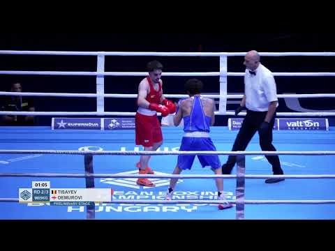 Levan Demurovi GEO Vs Rasul Tisayev BEL European U23 Championships 2025 65kg