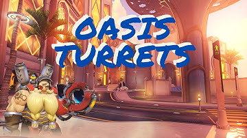 How to use Torbjorn on Oasis  | Overwatch Quickplay Gameplay
