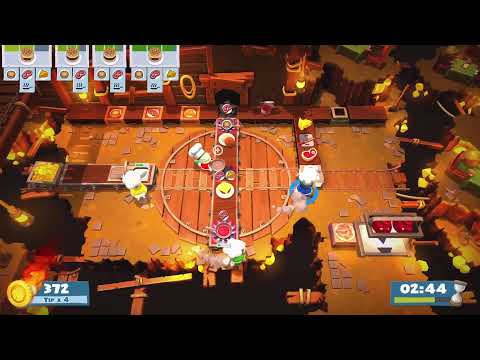 Overcooked: Jogando com a Namorada! Masterchef Apocalíptico 