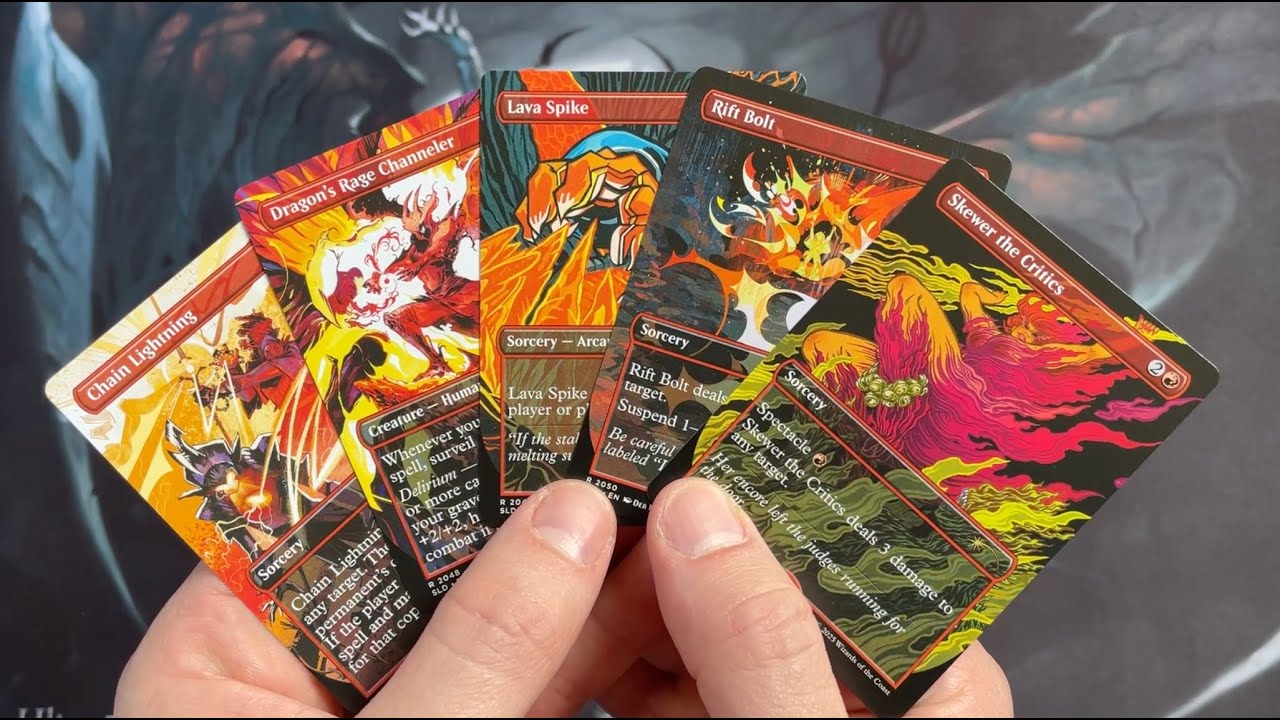 マジック：ザ・ギャザリング MTG SecretLair everything on fire EVERYTHING IS ON FIRE | Secret Lair