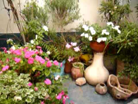JardÃn urbano...en macetas, carajo! youtube Macetas Jardín decoración