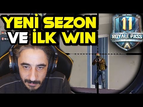 YENİ SEZON VE İLK WIN - PUBG Mobile