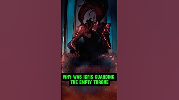 why was igris guarding the empty throne..solo leveling season 1...#anime