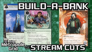 Android: Netrunner // Build-A-Bank Titan vs. Whizzard - Stream Cuts