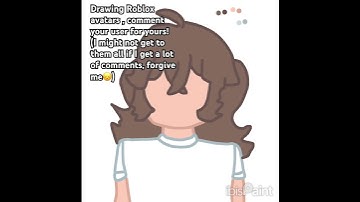 Drawing Roblox avatars!! Make sure it’s your user not your display name 💔