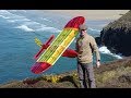 Rc big lazy bee super low aspect wing gliding