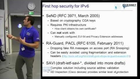 Security challenges in IPv6 from the campus perspective