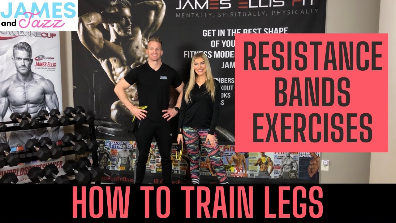 How To Train Legs || Resistance Bands Exercises || Exercise Demonstrations || Glutes || Hamstrings