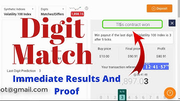 Exclusive  Binary.com Strategy - Digit Match Binary Strategy | Immediate Results And Proof