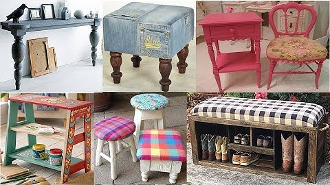 Ideeën voor restauratie en herinrichting: oude meubels opknappen voor een verbluffende moderne en...