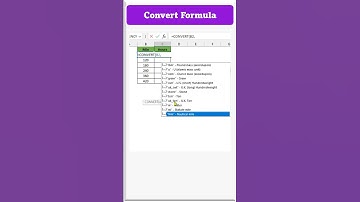 🔥Converting Data through Convert Formula 🔥#shorts