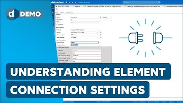 Understanding Element Connection Settings