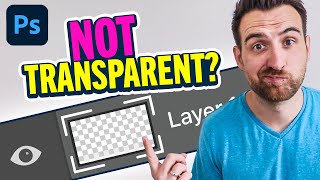 New Layer NOT Transparent!?!? How to Change White Background to Transparent in Photoshop