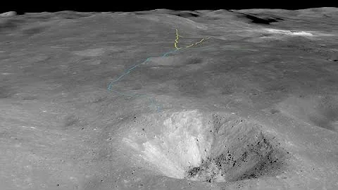 Apollo 16 Lands in the Lunar Highlands