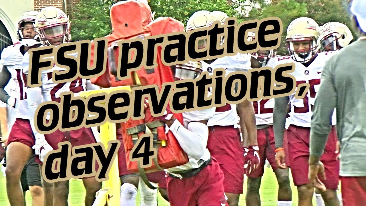 fsu football predictions FSU Football practice observations, Day 4