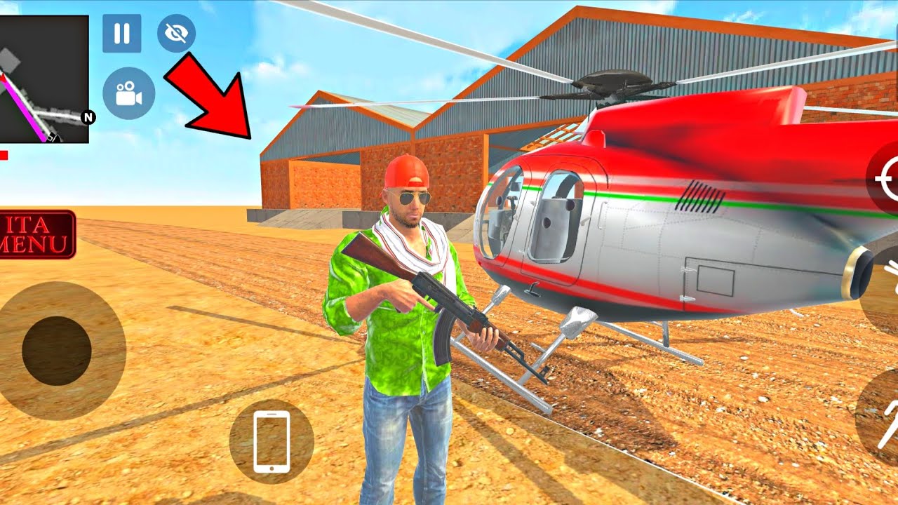 Car bike game*Franklin ordered an Indian police car and Helicopter in the game 🎮ninja bike🚨