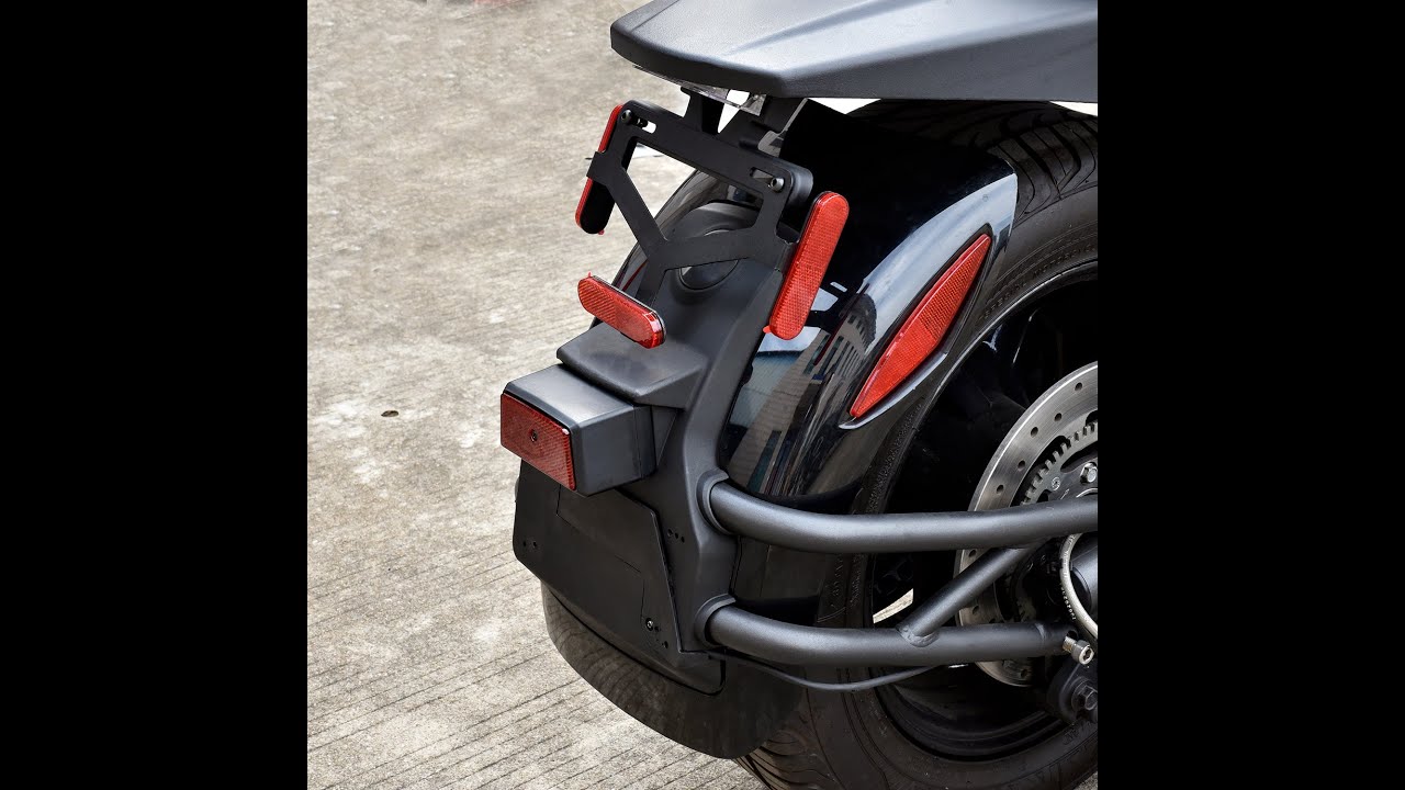 Installation of SAUTVS License Plate Light for Can Am Spyder F3 All