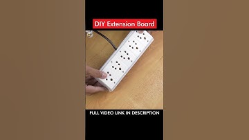 DIY Homemade Extension Board #shorts #viralvideo #viralshorts #satisfying