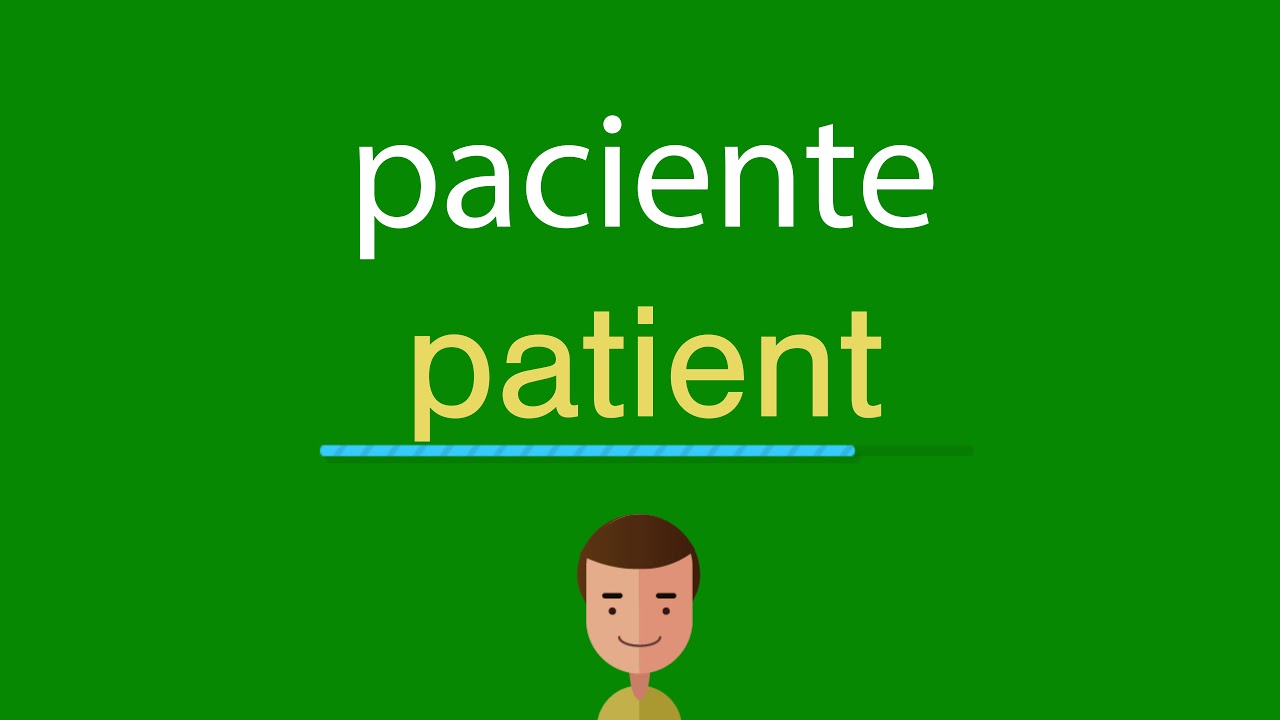 patient  Tradução de patient no Dicionário Infopédia de Inglês - Português