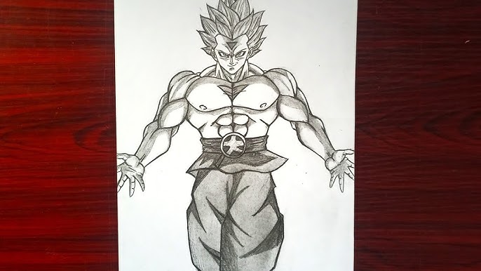 HOW TO DRAW / COMO DESENHAR GOKU XENO (PASSO A PASSO) Dragon Ball Heroes 