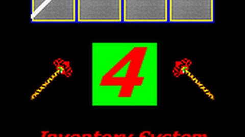 How to make an inventory system in game maker studio part 4