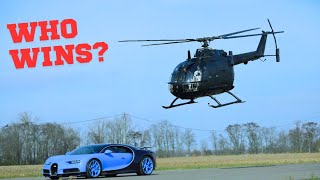 Bugatti VS Helicopter!! by Mattylp 29,307 views 6 months ago 6 minutes, 30 seconds