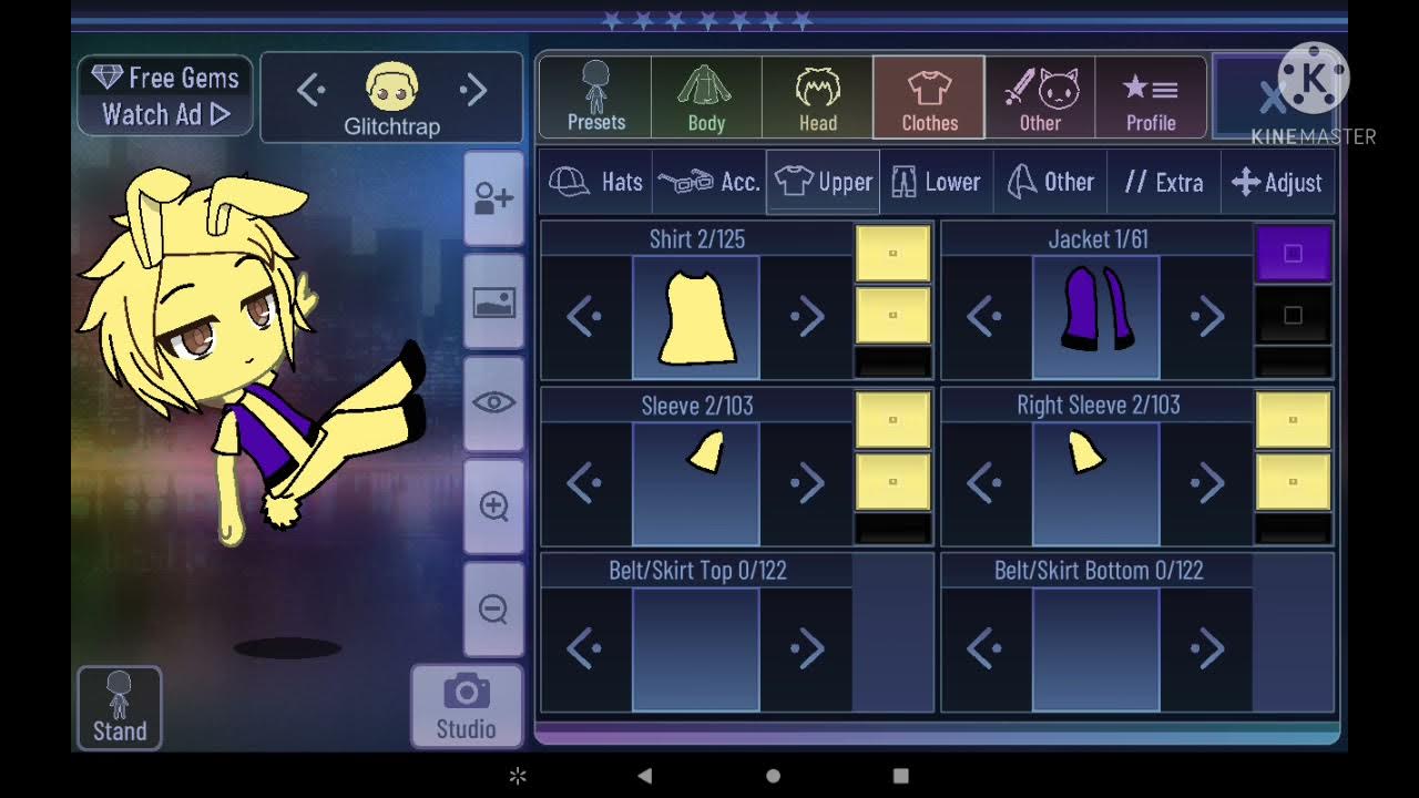 How to make Glitchtrap Gacha Club YouTube