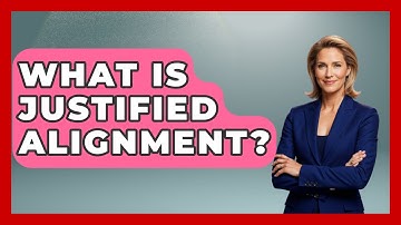 What Is Justified Alignment? - Graphic Design Nerd