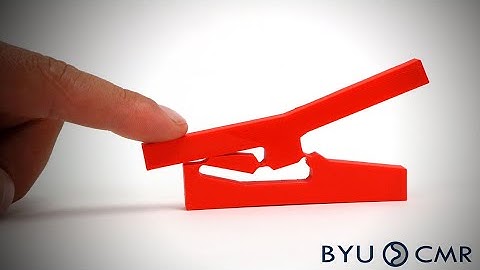 3D Printed Fully Compliant Switch