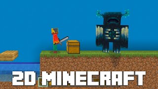 I made Minecraft 2D with 1 Command!