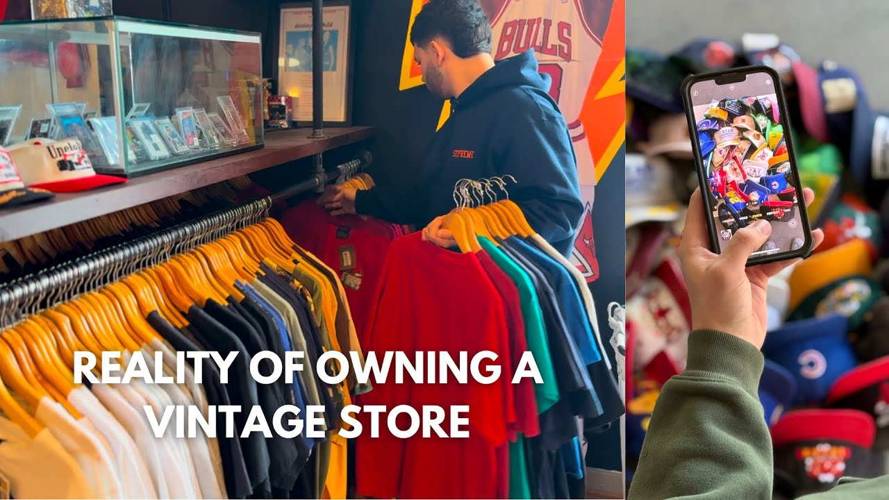 REALITY OF OWNING A VINTAGE STORE | Vintage Unboxing - YouTube