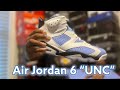A MUST HAVE?? AIR JORDAN 6 UNC UNIVERSITY BLUE SHOE REVIEW
