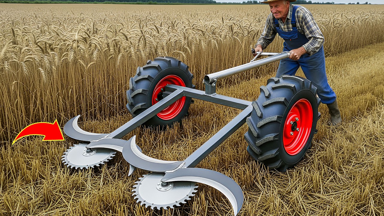 A farmer's crazy idea! Turning sickles into million-dollar tools!