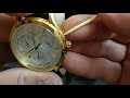 CARNIVAL 8762G GOLD POWER RESERVE DUAL TIME AUTOMATIC WATCH UNBOXING