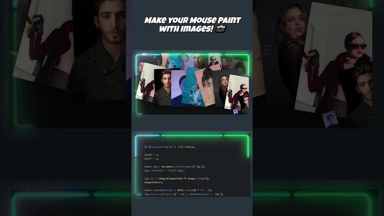 Make your Mouse Paint with Images!📸🎨