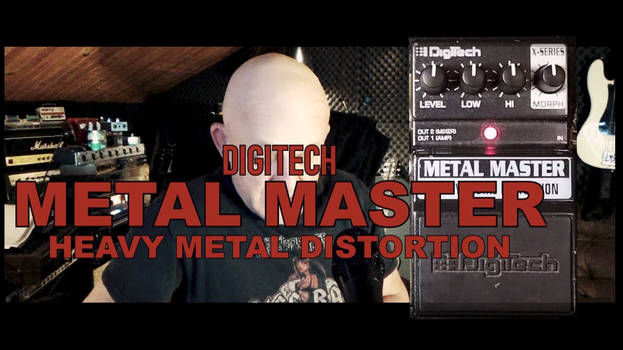 DIGITECH METAL MASTER - 666 AWESOME [sound check ] Power chords & Heavy ...