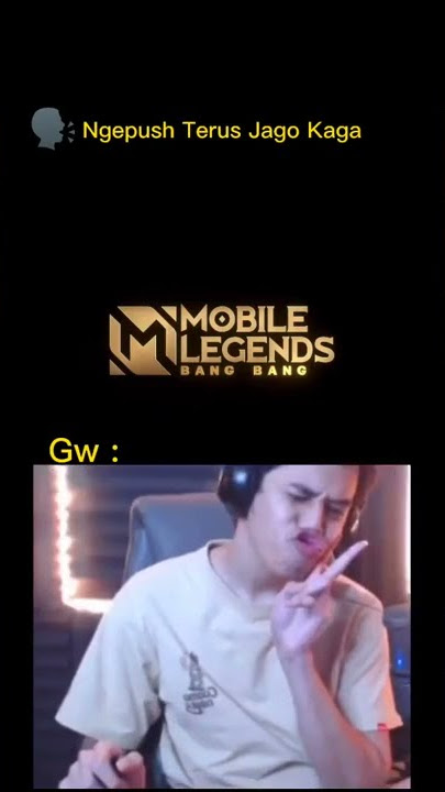 Oura 'IRI BILANG TOD!!' Story Wa Mobile Legends