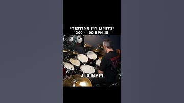SUPER HIGH SPEED DRUM FILL! 400 BPM